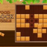 Holzblock-Puzzlespiel